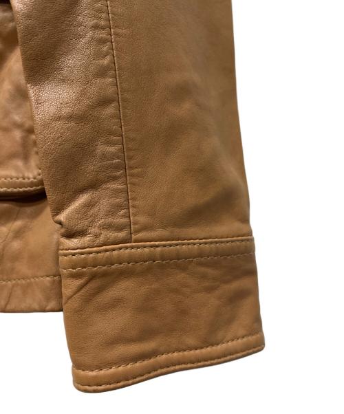 Liugoo Leathers（リューグーレザーズ）Liugoo Leathers (リューグーレザーズ) レザージャケット ブラウン サイズ:Ｍの古着・服飾アイテム