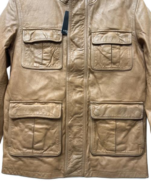 Liugoo Leathers（リューグーレザーズ）Liugoo Leathers (リューグーレザーズ) レザージャケット ブラウン サイズ:Ｍの古着・服飾アイテム