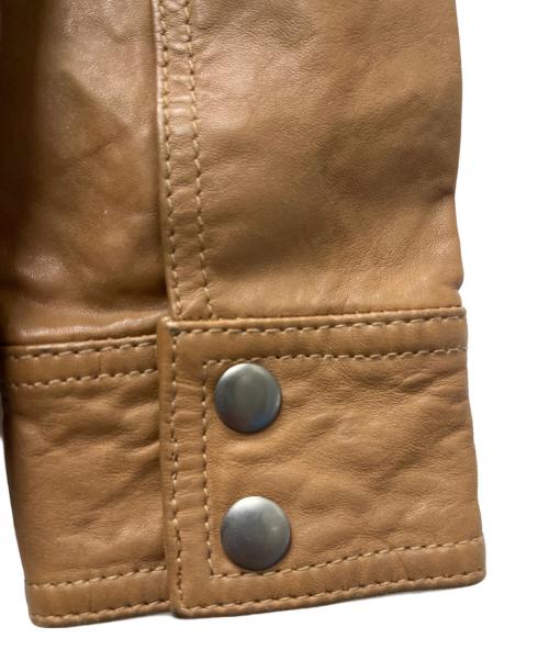 Liugoo Leathers（リューグーレザーズ）Liugoo Leathers (リューグーレザーズ) レザージャケット ブラウン サイズ:Ｍの古着・服飾アイテム