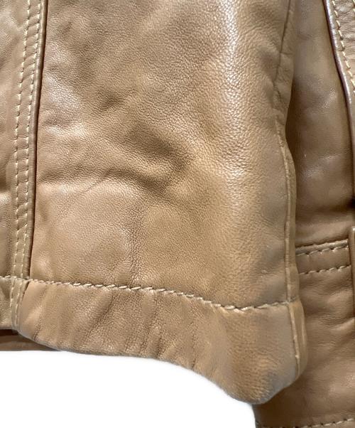 Liugoo Leathers（リューグーレザーズ）Liugoo Leathers (リューグーレザーズ) レザージャケット ブラウン サイズ:Ｍの古着・服飾アイテム