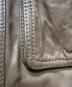 中古・古着 Liugoo Leathers (リューグーレザーズ) レザージャケット ブラウン サイズ:Ｍ：6000円
