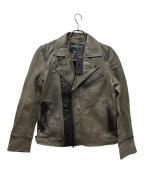 JUVENTUSユヴェントス）の古着「レザージャケット」｜ブラウン