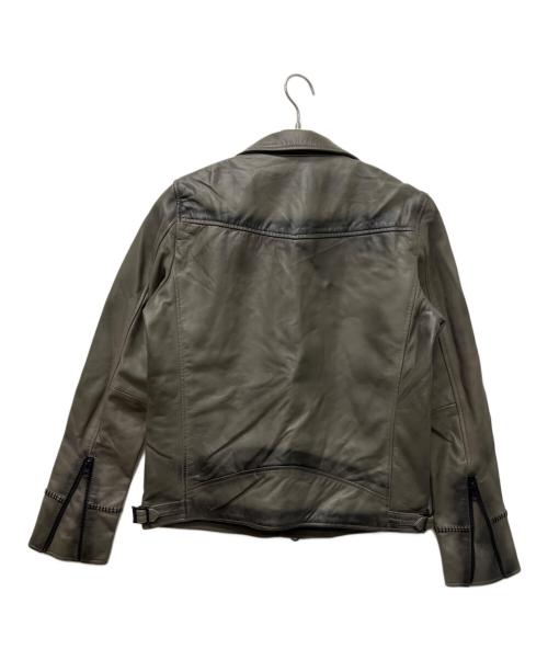 JUVENTUS（ユヴェントス）JUVENTUS (ユヴェントス) レザージャケット ブラウン サイズ:Ｌの古着・服飾アイテム