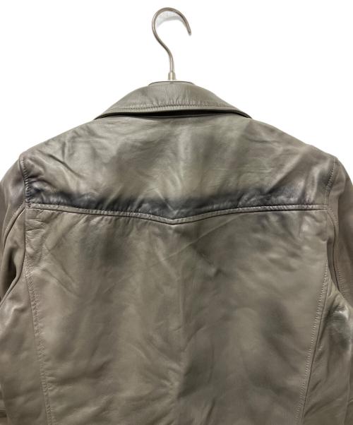 JUVENTUS（ユヴェントス）JUVENTUS (ユヴェントス) レザージャケット ブラウン サイズ:Ｌの古着・服飾アイテム