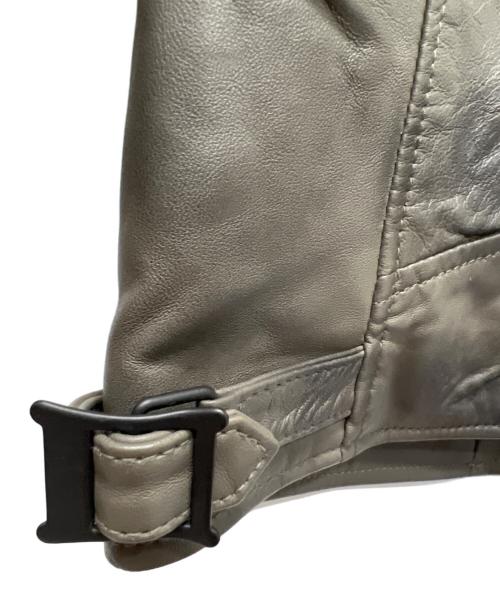 JUVENTUS（ユヴェントス）JUVENTUS (ユヴェントス) レザージャケット ブラウン サイズ:Ｌの古着・服飾アイテム