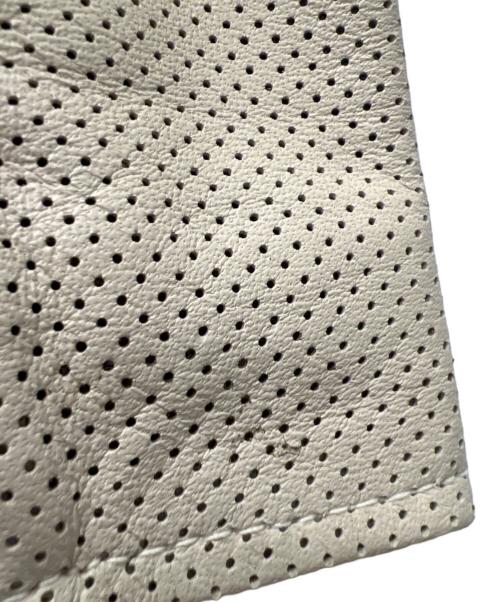 Liugoo Leathers（リューグーレザーズ）Liugoo Leathers (リューグーレザーズ) レザージャケット ベージュ サイズ:Ｍの古着・服飾アイテム