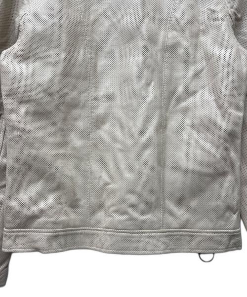 Liugoo Leathers（リューグーレザーズ）Liugoo Leathers (リューグーレザーズ) レザージャケット ベージュ サイズ:Ｍの古着・服飾アイテム