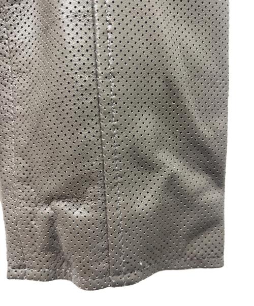 Liugoo Leathers（リューグーレザーズ）Liugoo Leathers (リューグーレザーズ) レザージャケット ベージュ サイズ:Ｍの古着・服飾アイテム