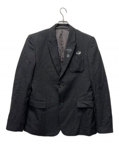 UNDERCOVER 美品 テーラードジャケット グレー size2 ドライポンチグラフィックT UNDERCOVER、テーラードジャケット