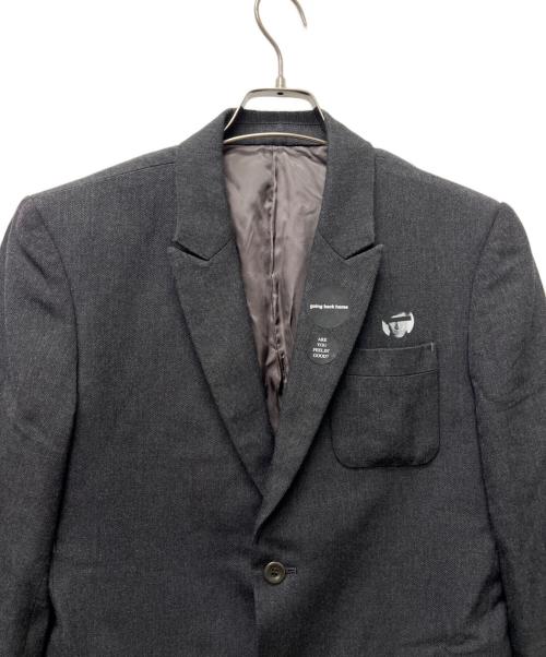 UNDERCOVER（アンダーカバー）UNDERCOVER (アンダーカバー) テーラードジャケット グレー サイズ:４の古着・服飾アイテム