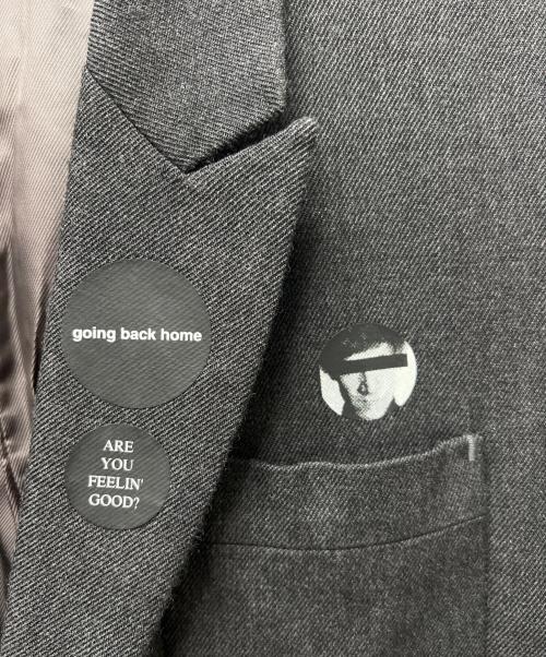 UNDERCOVER（アンダーカバー）UNDERCOVER (アンダーカバー) テーラードジャケット グレー サイズ:４の古着・服飾アイテム