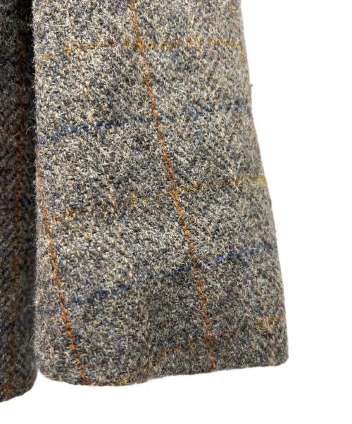 Harris Tweed（ハリスツイード）Harris Tweed (ハリスツイード) BEAMS (ビームス) ツイードジャケット グレー サイズ:Ｍの古着・服飾アイテム