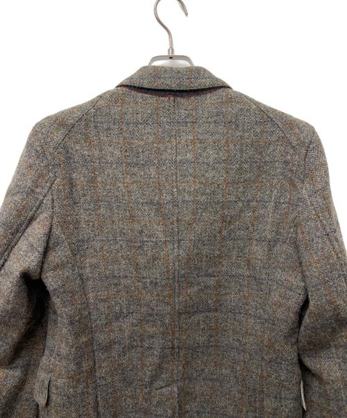 Harris Tweed（ハリスツイード）Harris Tweed (ハリスツイード) BEAMS (ビームス) ツイードジャケット グレー サイズ:Ｍの古着・服飾アイテム