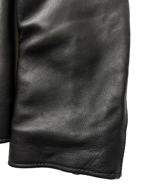 LIDnM（リドム）LIDnM (リドム) シングルライダースジャケット ブラック サイズ:Ｍの古着・服飾アイテム