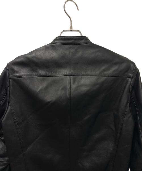 LIDnM（リドム）LIDnM (リドム) シングルライダースジャケット ブラック サイズ:Ｍの古着・服飾アイテム