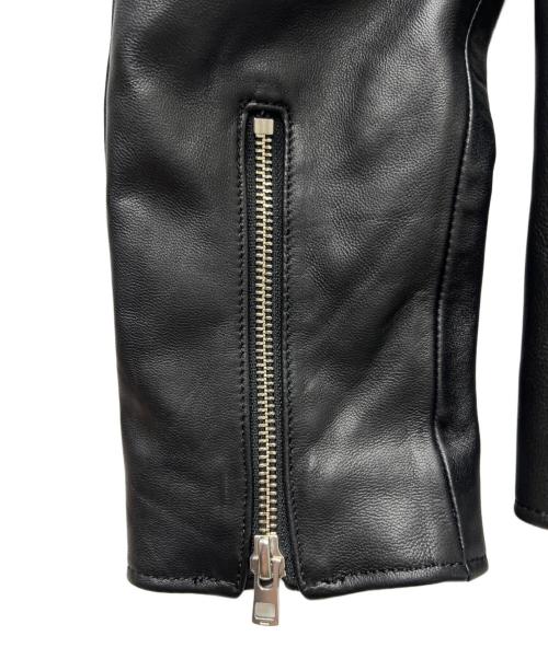 LIDnM（リドム）LIDnM (リドム) シングルライダースジャケット ブラック サイズ:Ｍの古着・服飾アイテム