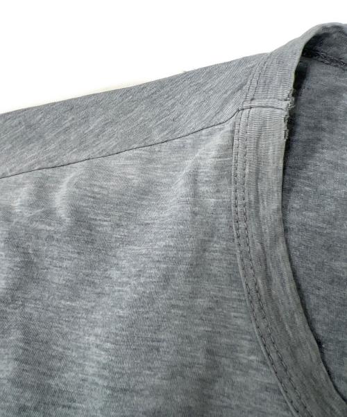 COMME des GARCONS SHIRT（コムデギャルソンシャツ）COMME des GARCONS SHIRT (コムデギャルソンシャツ) 半袖Tシャツ グレー サイズ:Ｍの古着・服飾アイテム