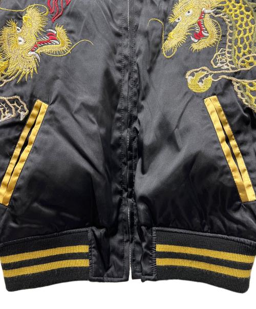 hoshihime（ホシヒメ）hoshihime (ホシヒメ) スカジャン ブラック×ゴールド サイズ:FREEの古着・服飾アイテム