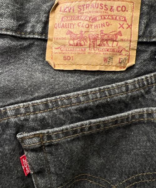 LEVI'S（リーバイス）LEVI'S (リーバイス) デニムパンツ ブラック サイズ:３１の古着・服飾アイテム