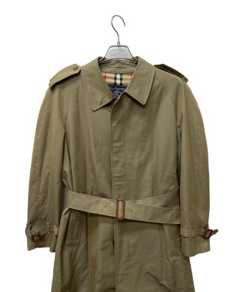 Burberry's（バーバリーズ）Burberry's (バーバリーズ) ステンカラーコート オリーブ サイズ:170の古着・服飾アイテム
