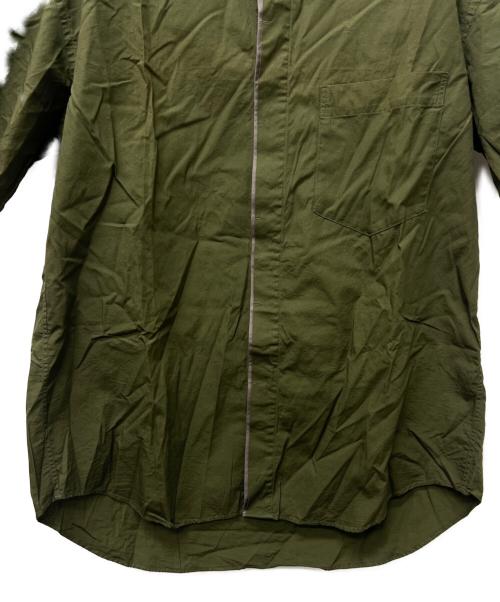 ISSEY MIYAKE MEN（イッセイミヤケメン）ISSEY MIYAKE MEN (イッセイミヤケメン) 半袖シャツ オリーブ サイズ:３の古着・服飾アイテム