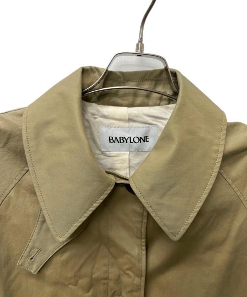 BABYLONE（バビロン）BABYLONE (バビロン) ステンカラーコート グリーン サイズ:FREEの古着・服飾アイテム