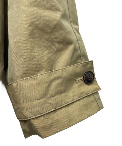 BABYLONE（バビロン）BABYLONE (バビロン) ステンカラーコート グリーン サイズ:FREEの古着・服飾アイテム