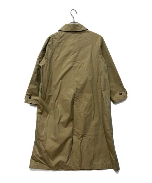 BABYLONE（バビロン）BABYLONE (バビロン) ステンカラーコート グリーン サイズ:FREEの古着・服飾アイテム