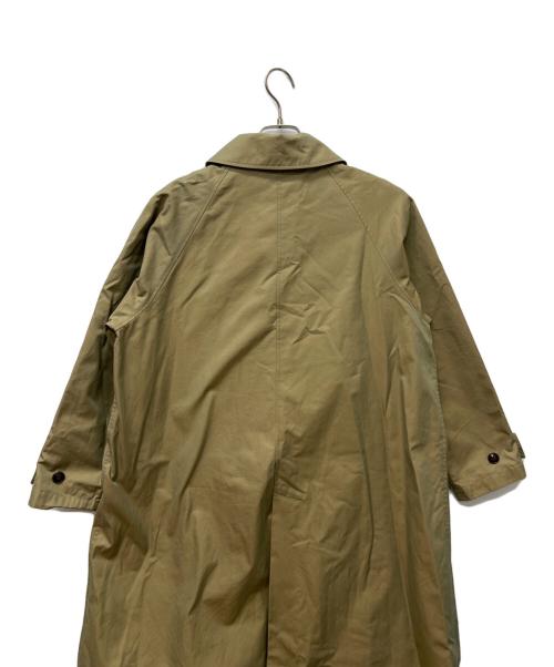 BABYLONE（バビロン）BABYLONE (バビロン) ステンカラーコート グリーン サイズ:FREEの古着・服飾アイテム