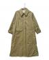 BABYLONE（バビロン）の古着「ステンカラーコート」｜グリーン