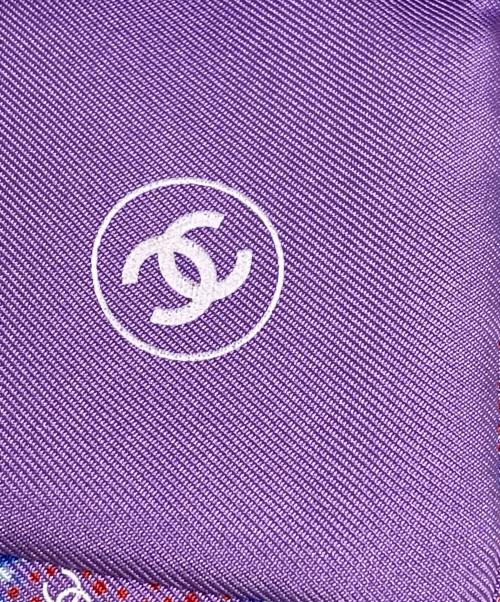CHANEL（シャネル）CHANEL (シャネル) ネクタイ パープル サイズ:FREEの古着・服飾アイテム