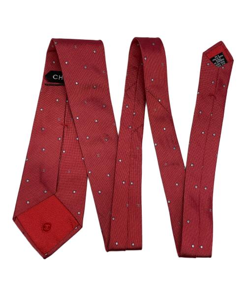 CHANEL（シャネル）CHANEL (シャネル) ネクタイ レッド サイズ:FREEの古着・服飾アイテム