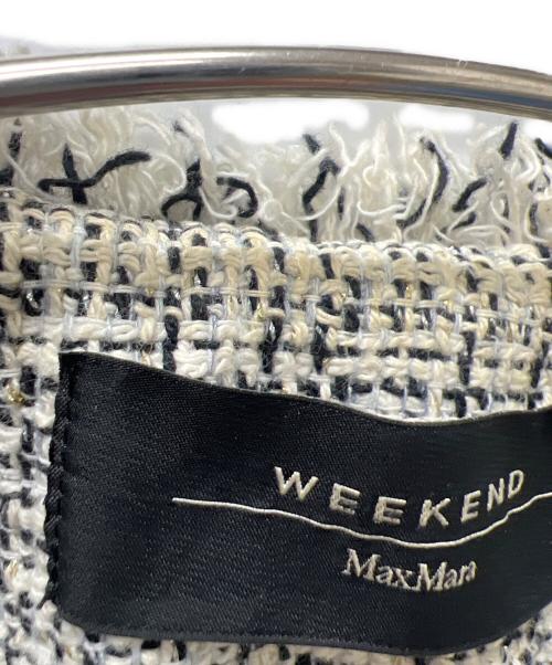 WEEKEND Max Mara（ウィークエンド マックスマーラ）WEEKEND Max Mara (ウィークエンド マックスマーラ) ツイードコート グレー サイズ:４２の古着・服飾アイテム