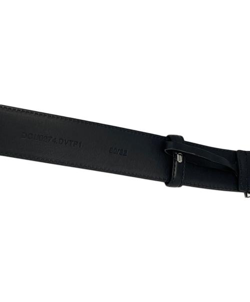 VERSACE（ヴェルサーチェ）VERSACE (ヴェルサーチェ) ベルト ブラック サイズ:80/32の古着・服飾アイテム