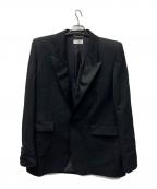 Saint Laurent Parisサンローランパリ）の古着「スモーキングジャケット」｜ブラック