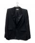 Saint Laurent Paris（サンローランパリ）の古着「スモーキングジャケット」｜ブラック