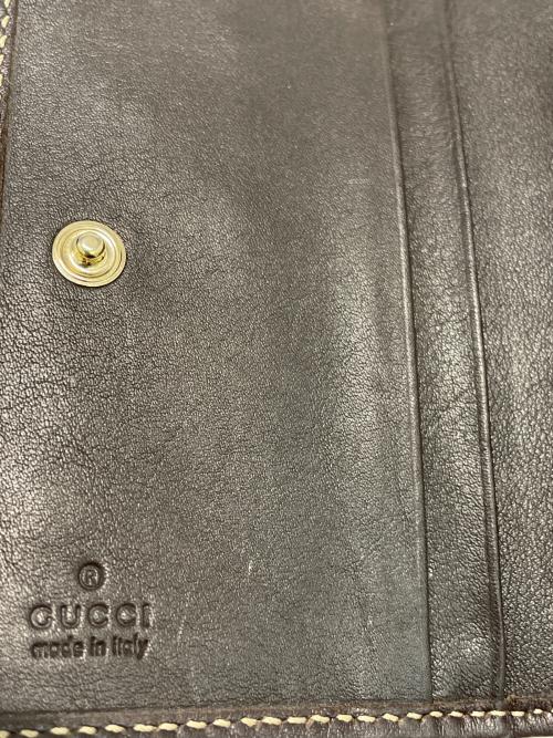 GUCCI（グッチ）GUCCI (グッチ) カードケース ブラウン サイズ:-の古着・服飾アイテム