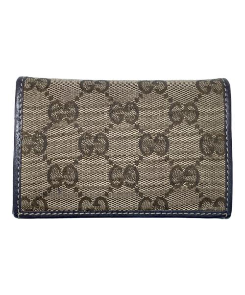 GUCCI（グッチ）GUCCI (グッチ) カードケース ブラウン サイズ:-の古着・服飾アイテム