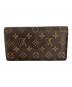 LOUIS VUITTON (ルイ ヴィトン) 長財布 ブラウン：5000円