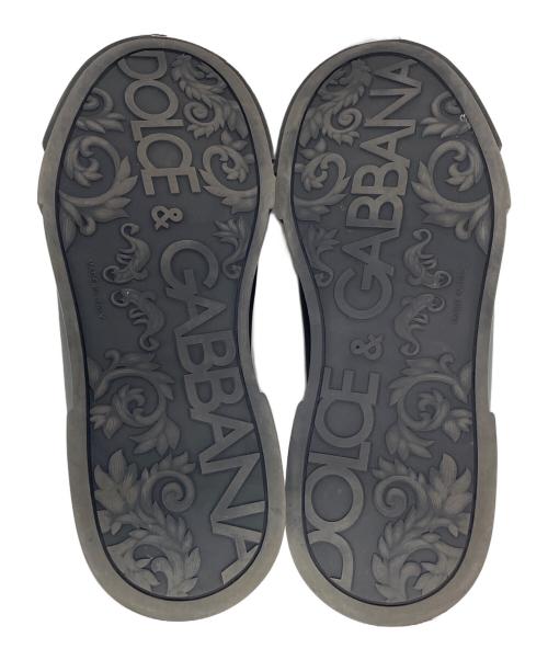DOLCE & GABBANA（ドルチェ＆ガッバーナ）DOLCE & GABBANA (ドルチェ＆ガッバーナ) スニーカー ブラック サイズ:6の古着・服飾アイテム