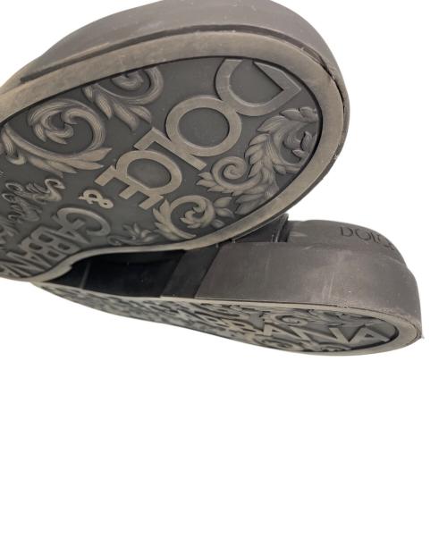 DOLCE & GABBANA（ドルチェ＆ガッバーナ）DOLCE & GABBANA (ドルチェ＆ガッバーナ) スニーカー ブラック サイズ:6の古着・服飾アイテム