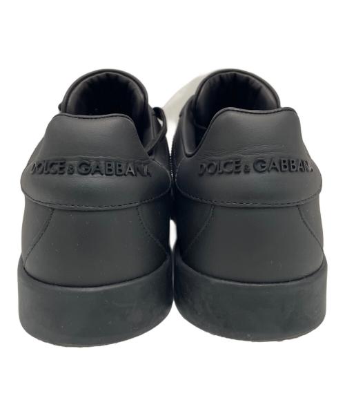 DOLCE & GABBANA（ドルチェ＆ガッバーナ）DOLCE & GABBANA (ドルチェ＆ガッバーナ) スニーカー ブラック サイズ:6の古着・服飾アイテム
