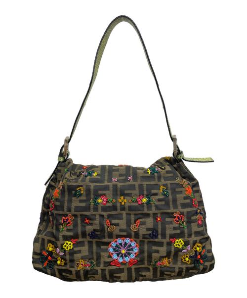 FENDI（フェンディ）FENDI (フェンディ) ショルダーバッグ ブラウンの古着・服飾アイテム