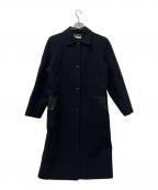 Salvatore Ferragamoサルヴァトーレ フェラガモ）の古着「ウールコート」｜ネイビー