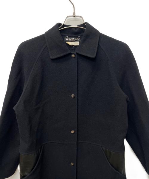 Salvatore Ferragamo（サルヴァトーレ フェラガモ）Salvatore Ferragamo (サルヴァトーレ フェラガモ) ウールコート ネイビー サイズ:３６の古着・服飾アイテム