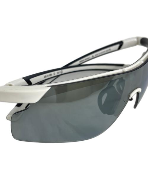 adidas（アディダス）adidas (アディダス) スポーツサングラス ホワイトの古着・服飾アイテム