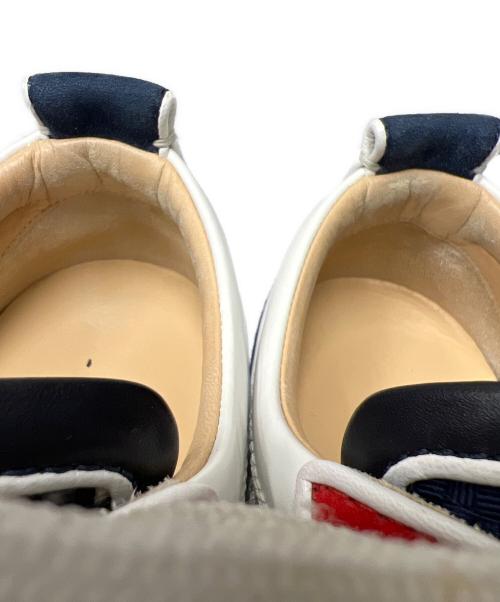 Christian Louboutin（クリスチャン・ルブタン）Christian Louboutin (クリスチャン・ルブタン) Rantulow Orlato Flat' sneakers レッド×ネイビー サイズ:42の古着・服飾アイテム