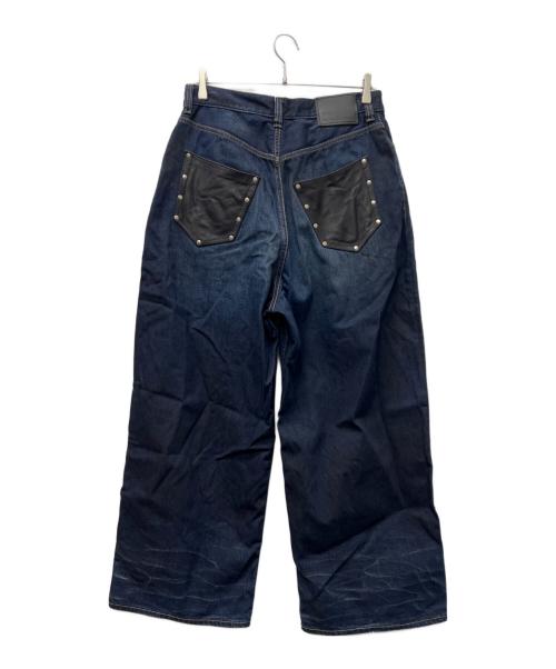 Acne studios（アクネ ストゥディオス）Acne studios (アクネ ストゥディオス) 2023M FN Darkside Leather インディゴ サイズ:46の古着・服飾アイテム