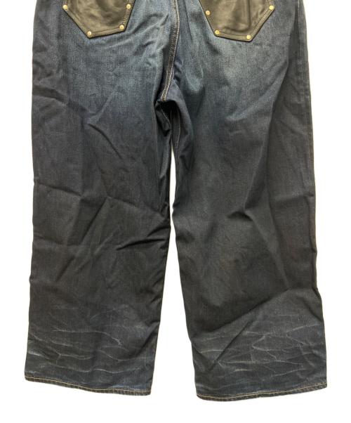 Acne studios（アクネ ストゥディオス）Acne studios (アクネ ストゥディオス) 2023M FN Darkside Leather インディゴ サイズ:46の古着・服飾アイテム