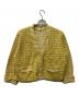 SALON（サロン）の古着「ジャケット」｜イエロー×ホワイト